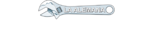 logo ferreteria alemana blanco